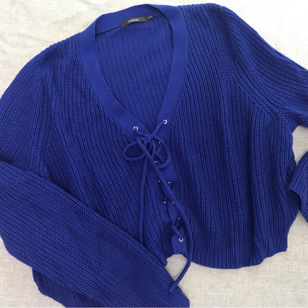 Millau Cropped Cotton Sweater